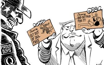 Reward for proud rioters