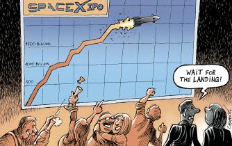 SpaceX blows the roof off Wall Street