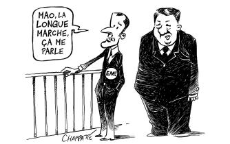 Macron s'ouvre à Xi Jinping