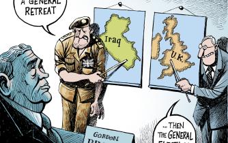 British strategy for Iraq