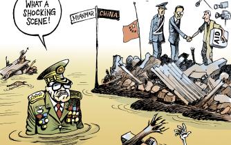 Disasters in Burma and China