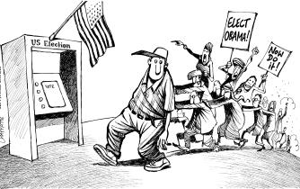 La planète vote Obama