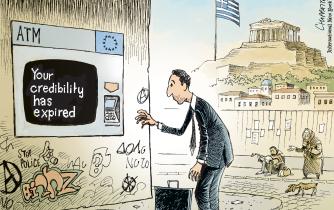 Greece in debt