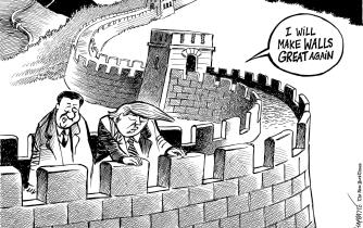 Trump in China