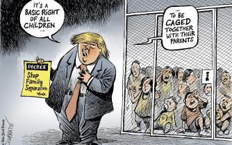 Trump and the migrant children