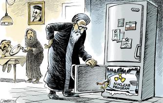 Choked Iran to revive its nuclear program?