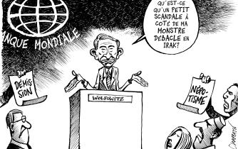 Wolfowitz: scandale de favoristisme