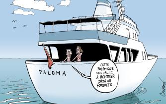 Sarkozy quitte son yacht