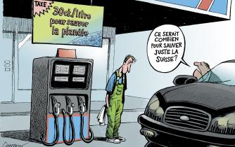 Taxe climatique sur l'essence