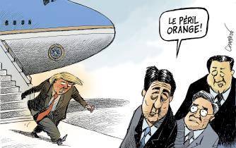 Trump en Asie