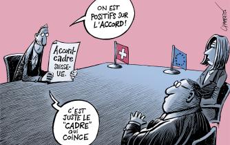 Réserves suisses sur l'accord-cadre avec l'UE