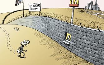 Mur entre les USA et le Mexique