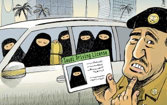 Saudi women's driving license