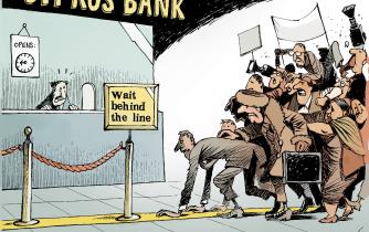 Waiting for Cyprus banks to reopen