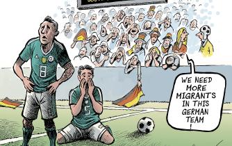 Germany out of the World cup