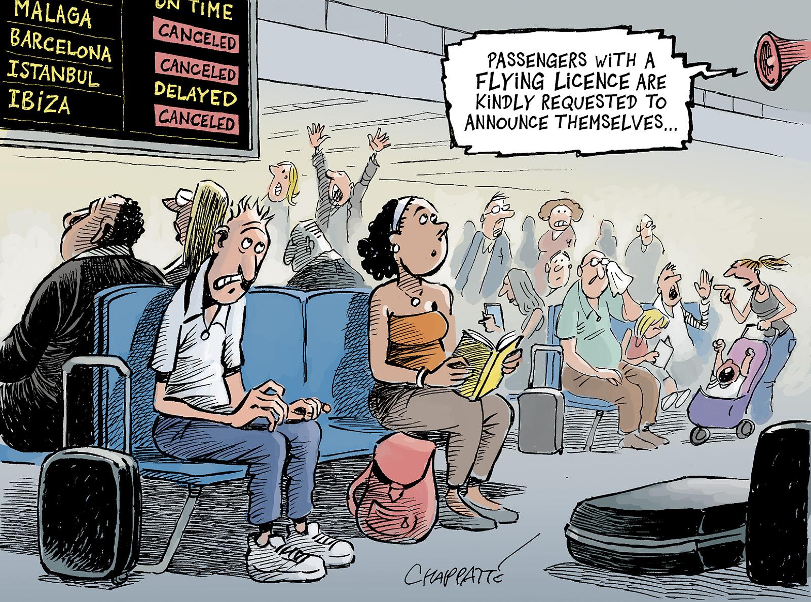 Air travel chaos