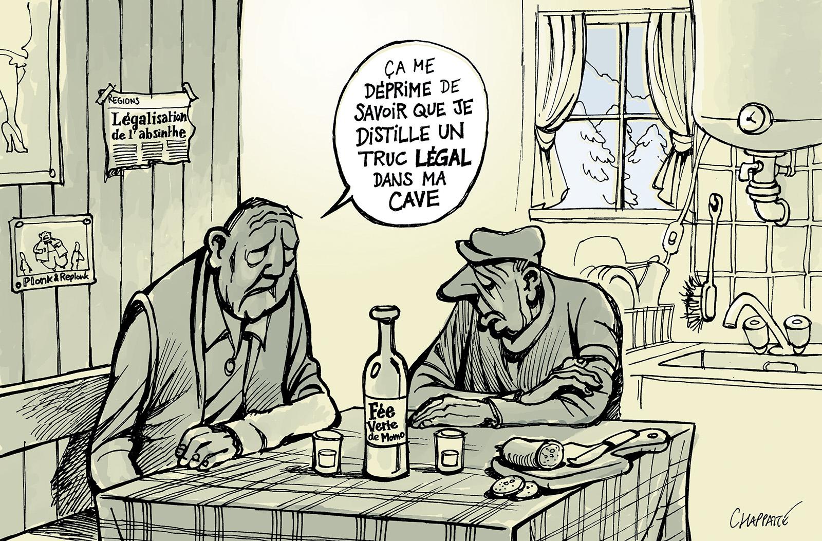 Légalisation de l’absinthe