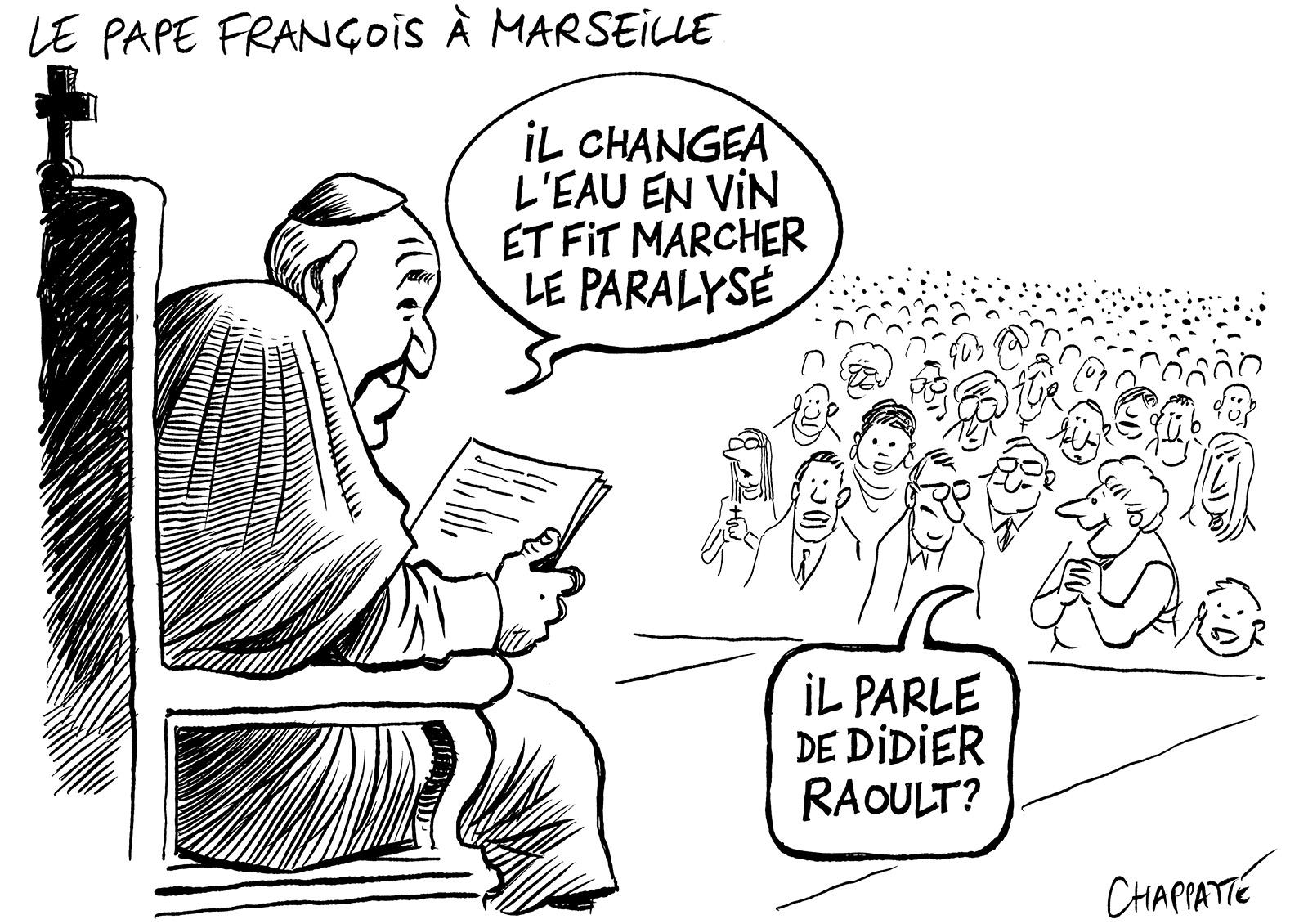 Le pape François à Marseille