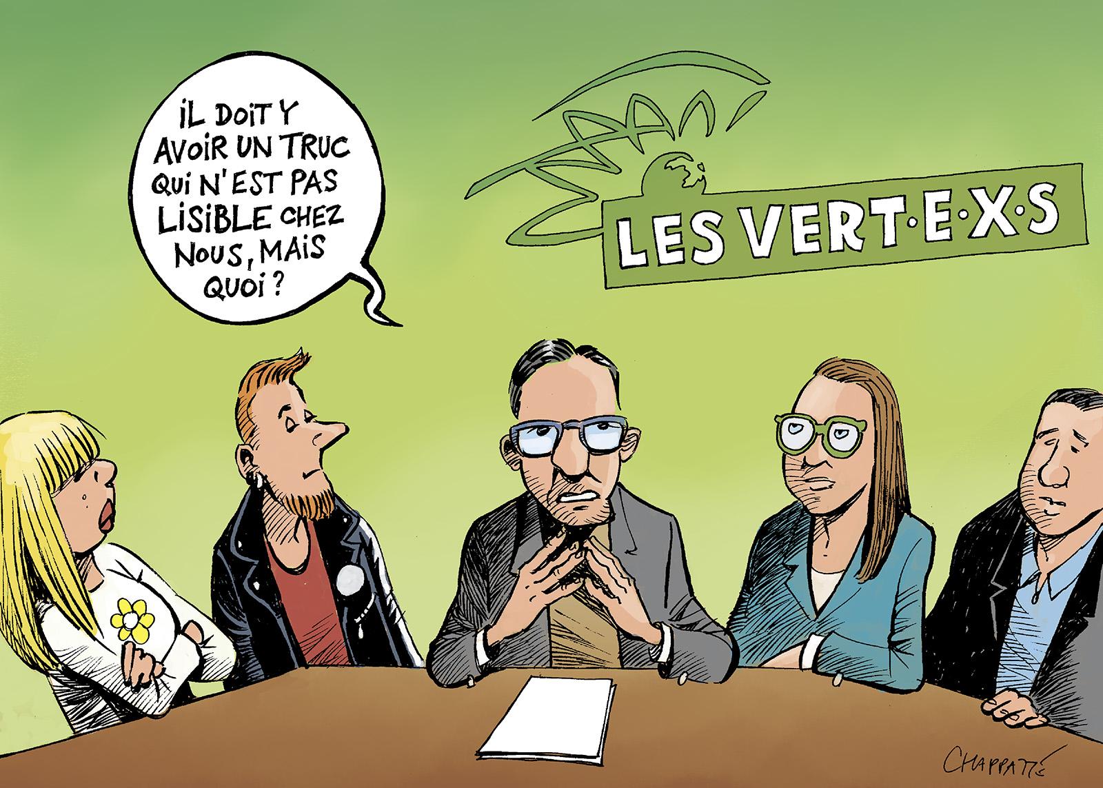 Érosion du vote vert