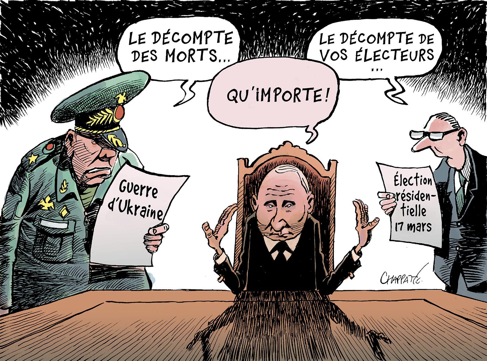 Réélection de Poutine