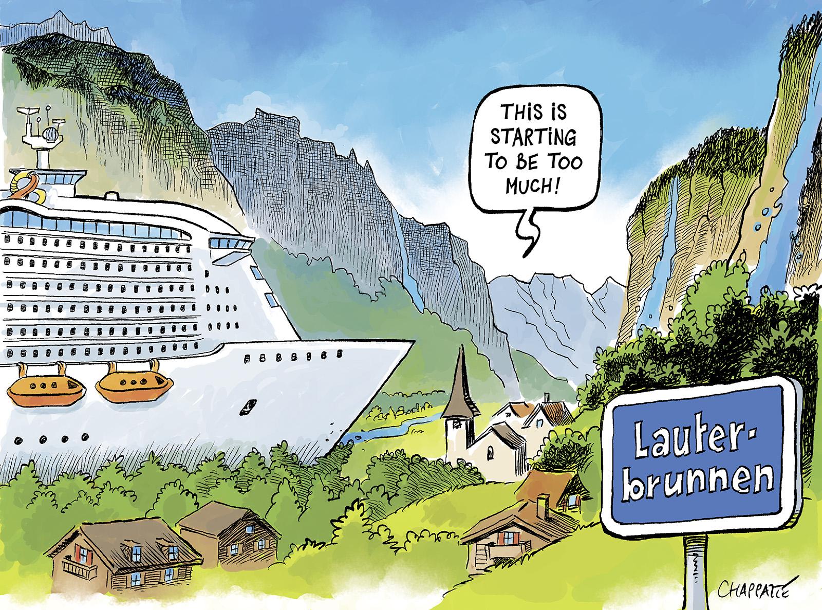 Switzerland hit by overtourism