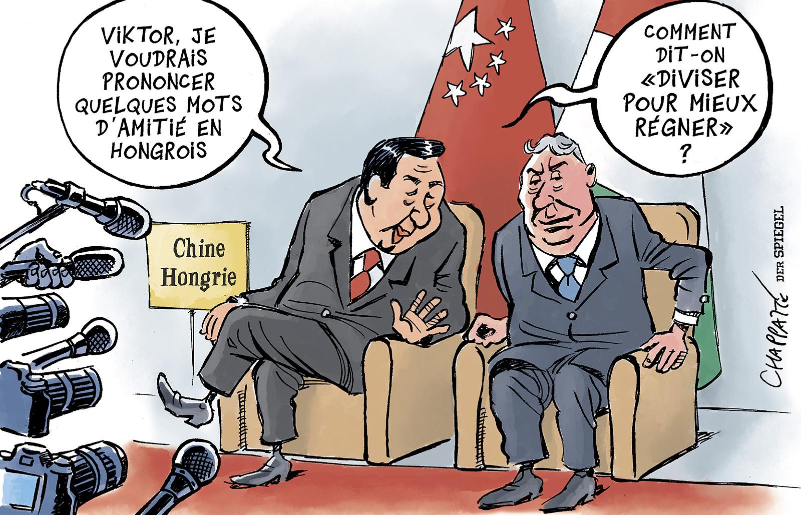 Xi Jinping en Hongrie