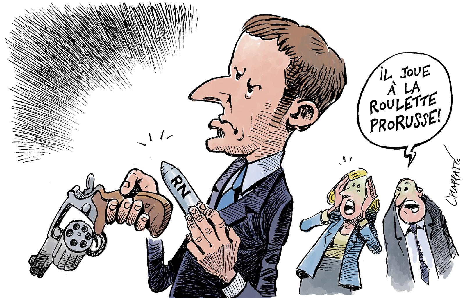 Macron prend des risques