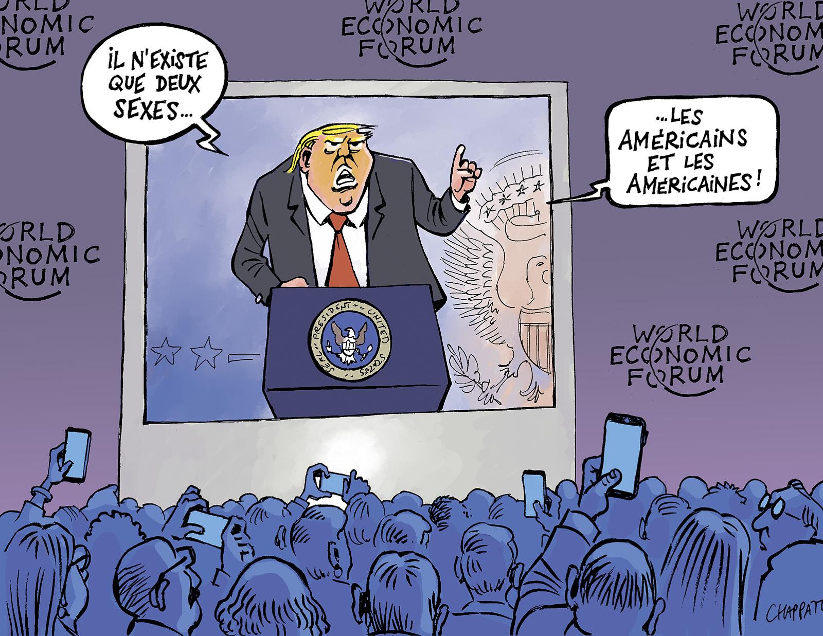 Le discours de Trump à Davos