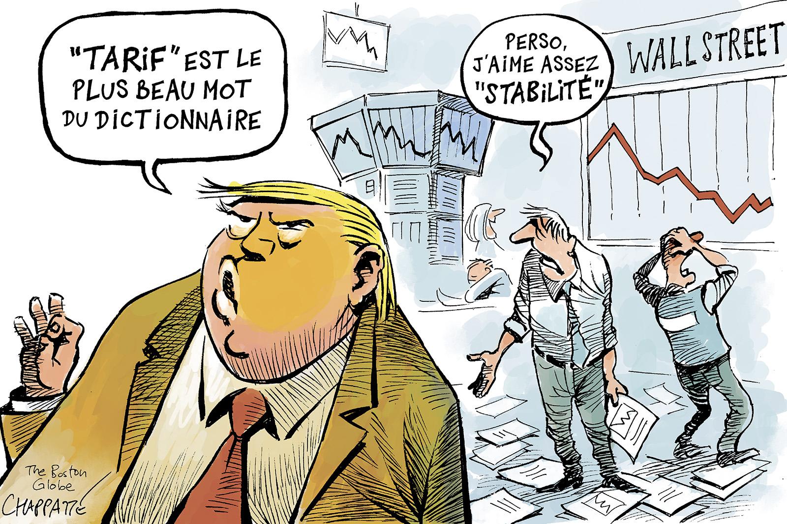Trump affole les bourses