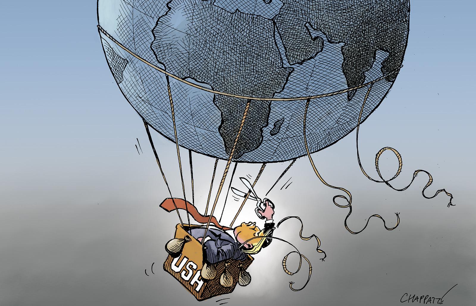 The US breaks away