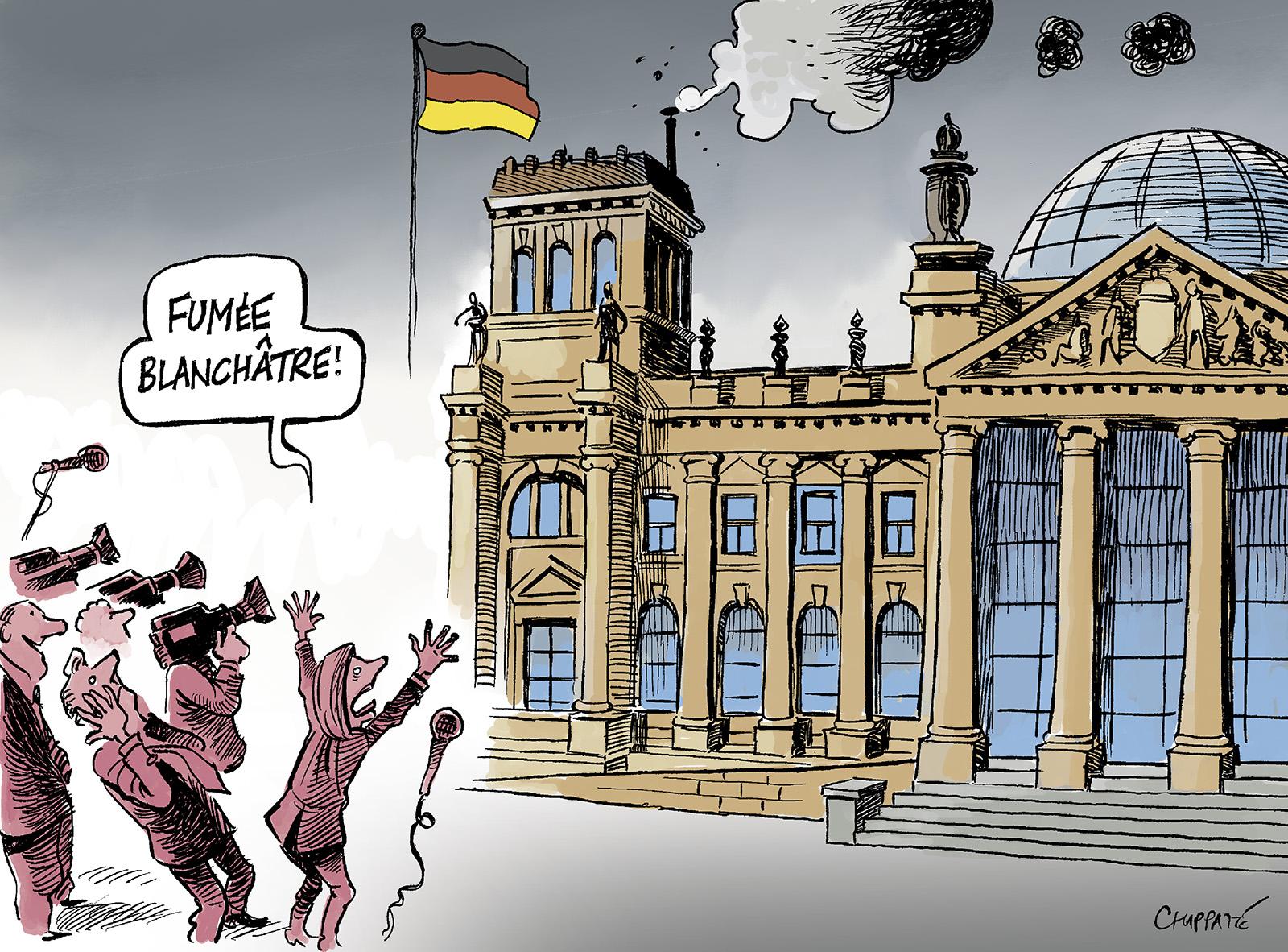 Dure élection du chancelier allemand