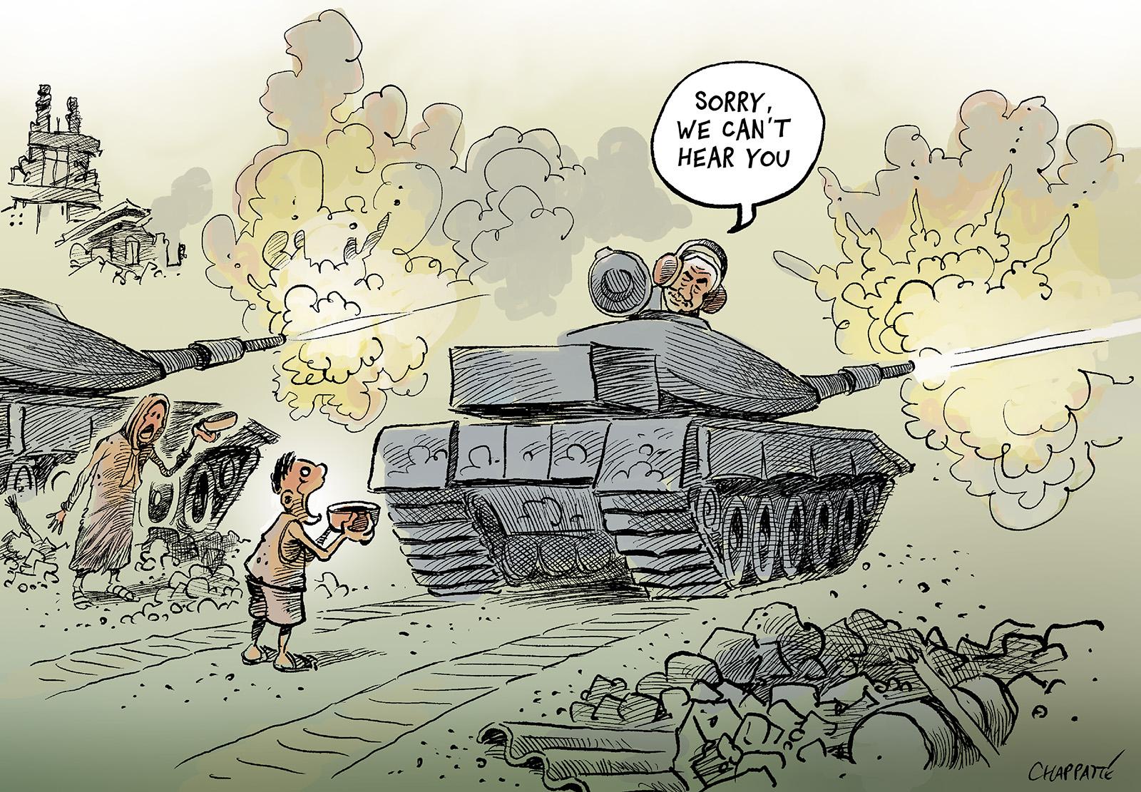 Gaza is crying out in hunger