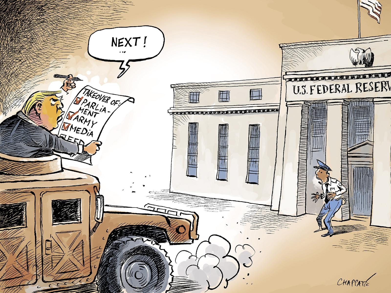 The Fed under assault