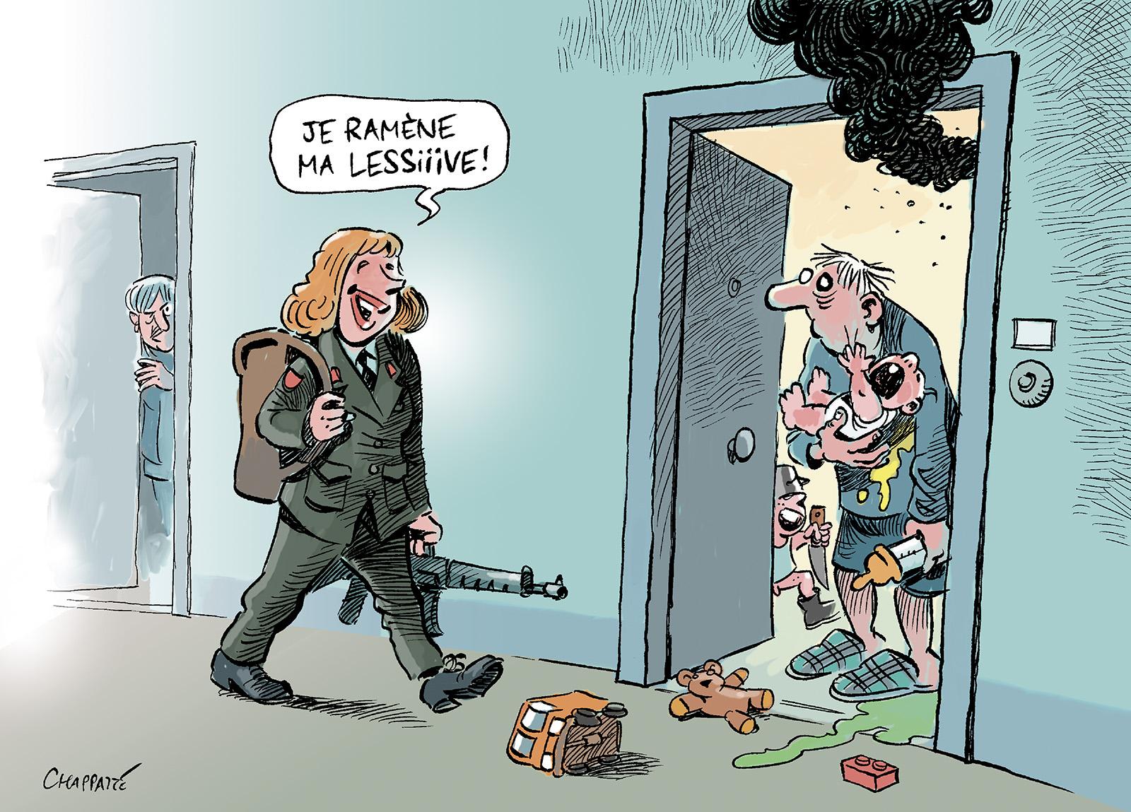 Service obligatoire pour les femmes?