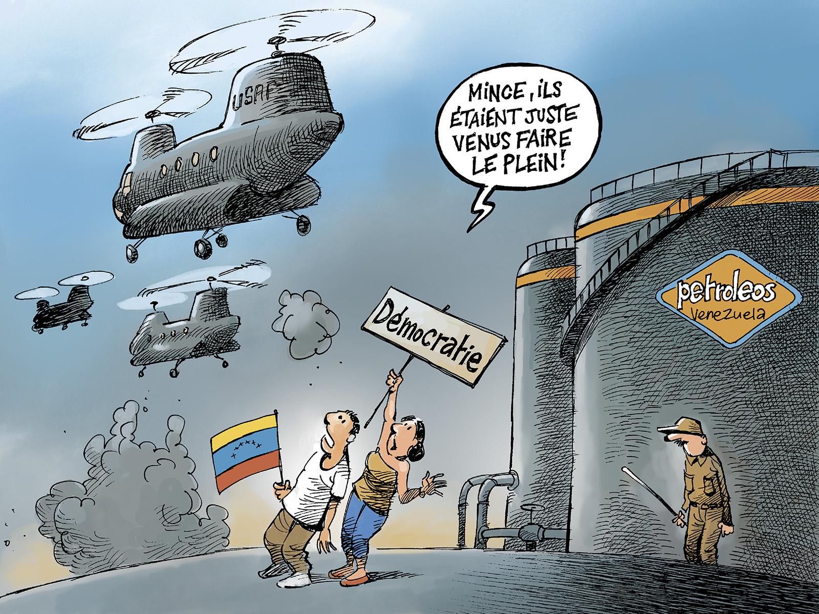 Aller-retour à Caracas