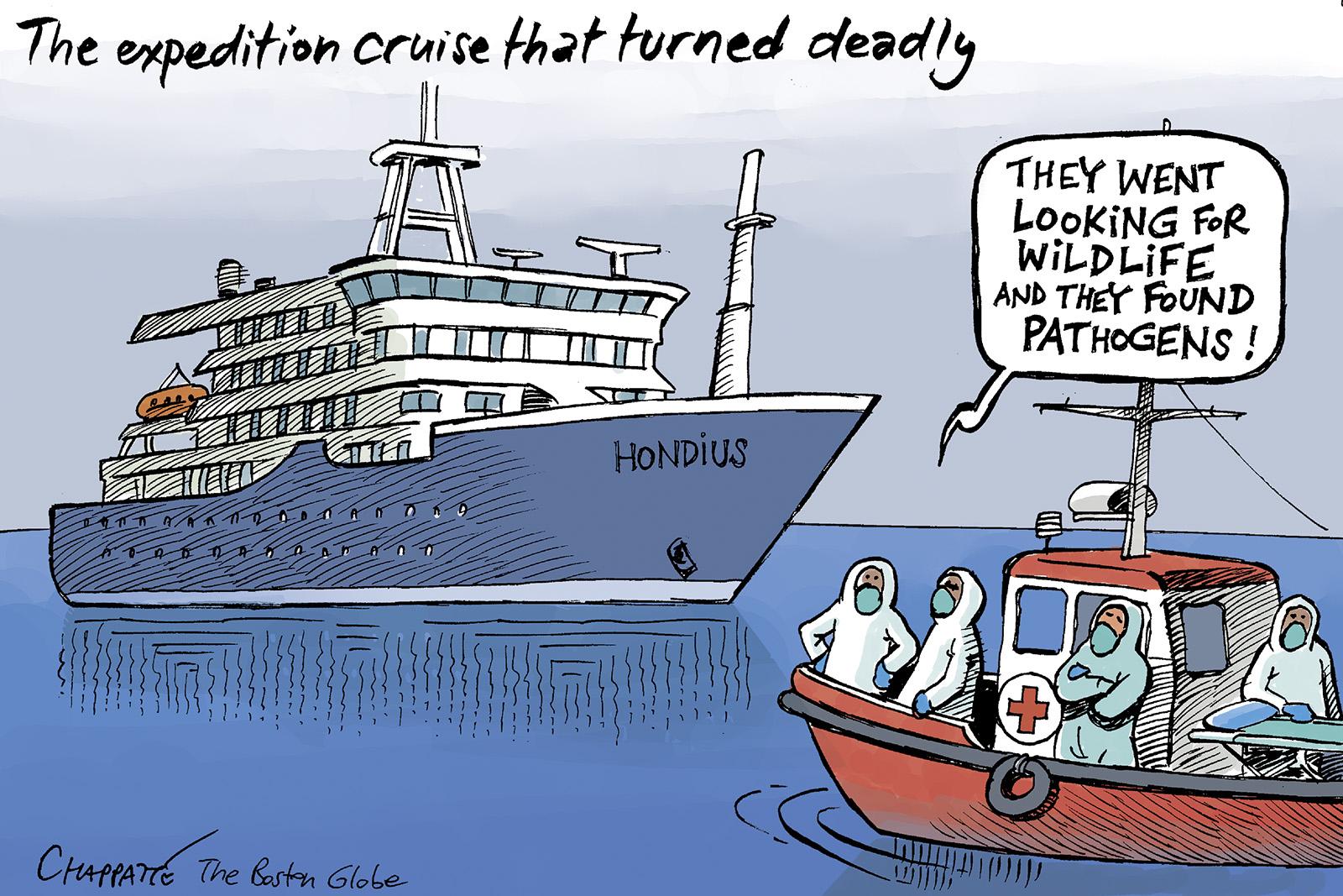 The hantavirus cruise