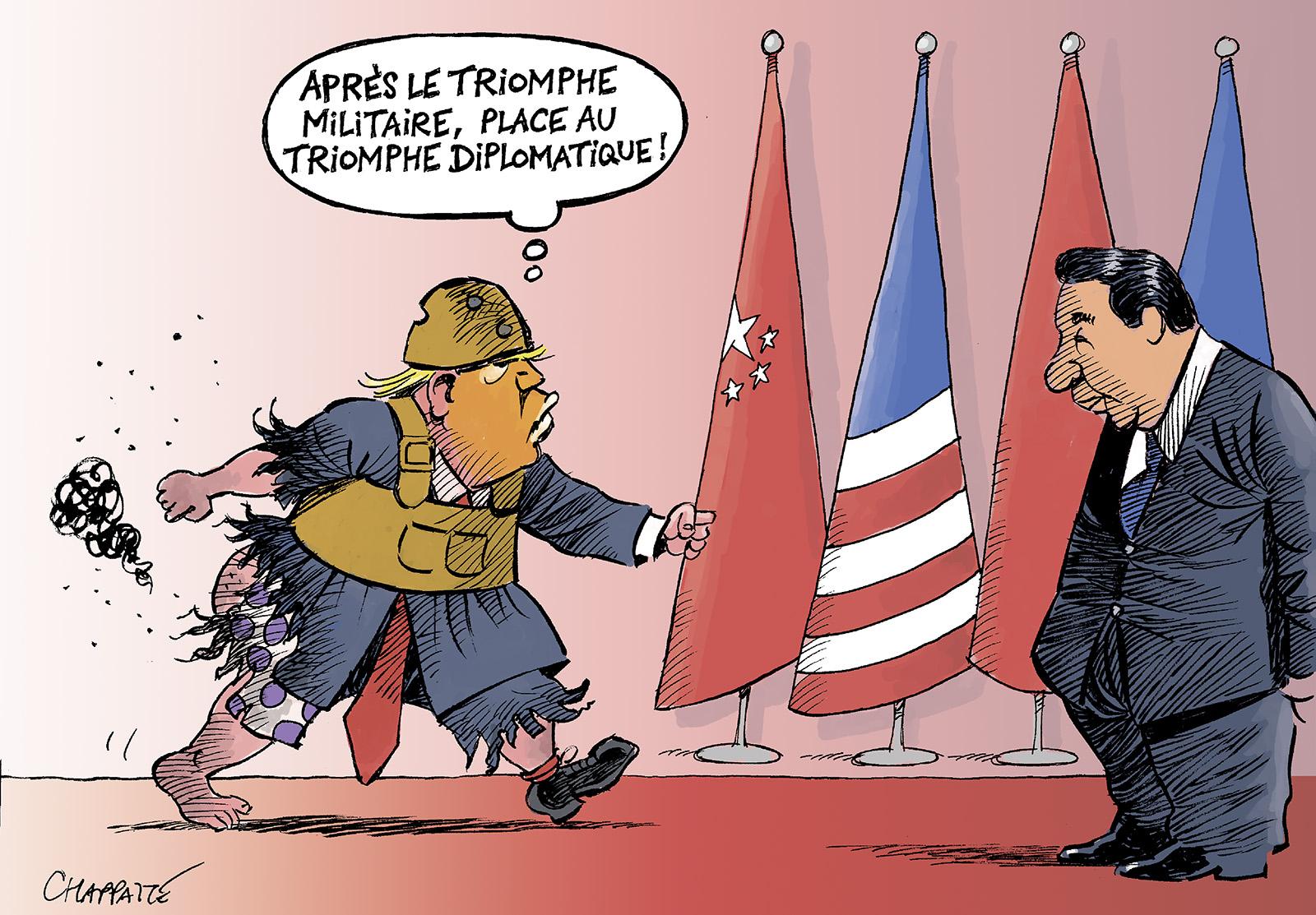 Trump se rend à Pékin