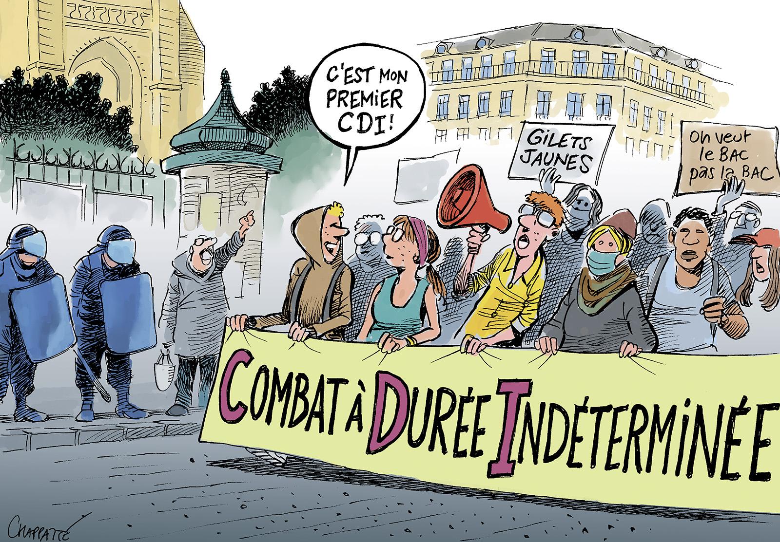 La mobilisation continue
