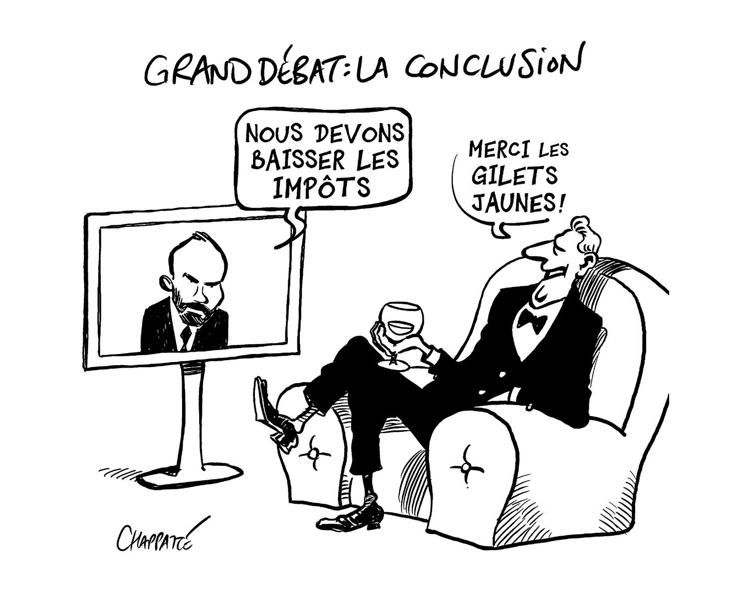 Grand débat: la conclusion