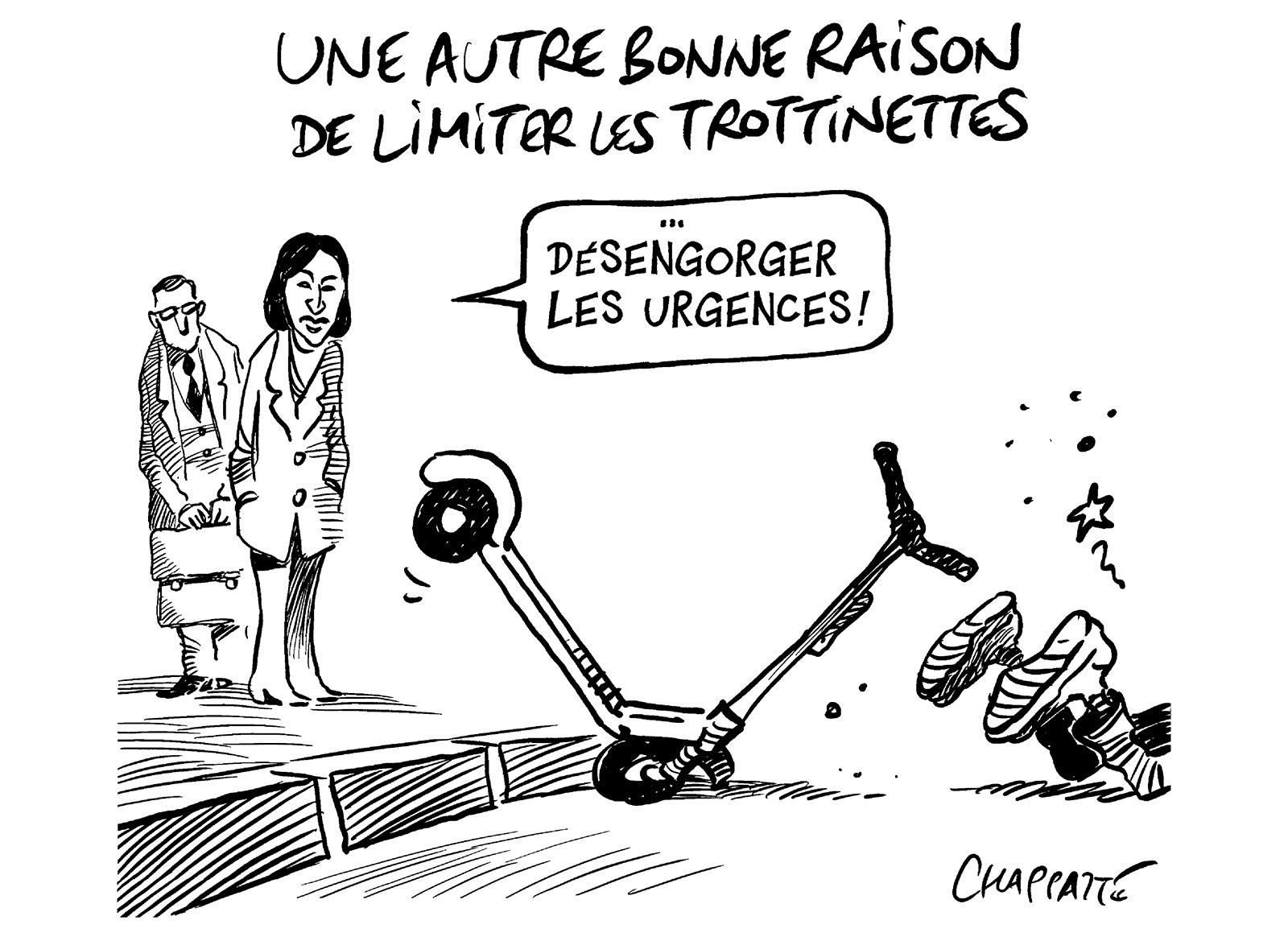 Une raison de limiter les trotinettes électriques