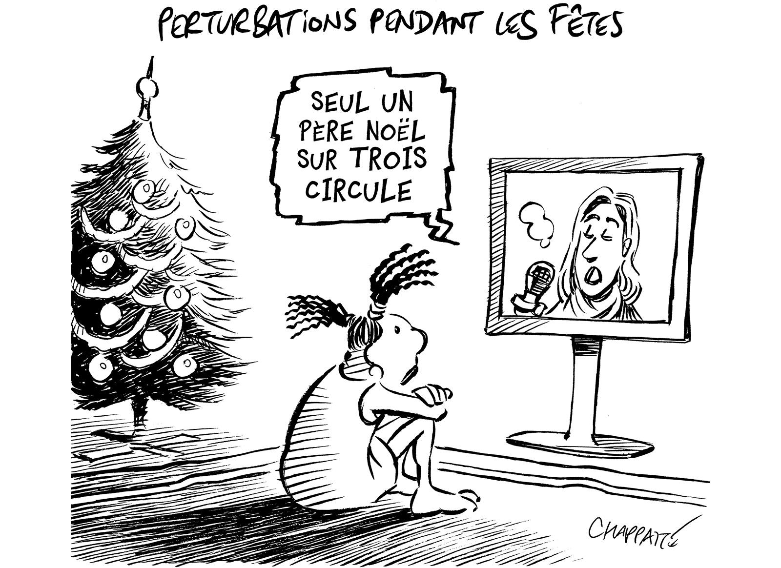 Perturbations pendant les Fêtes