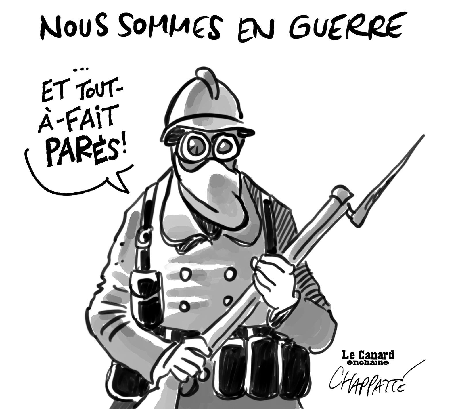 Nous sommes en guerre