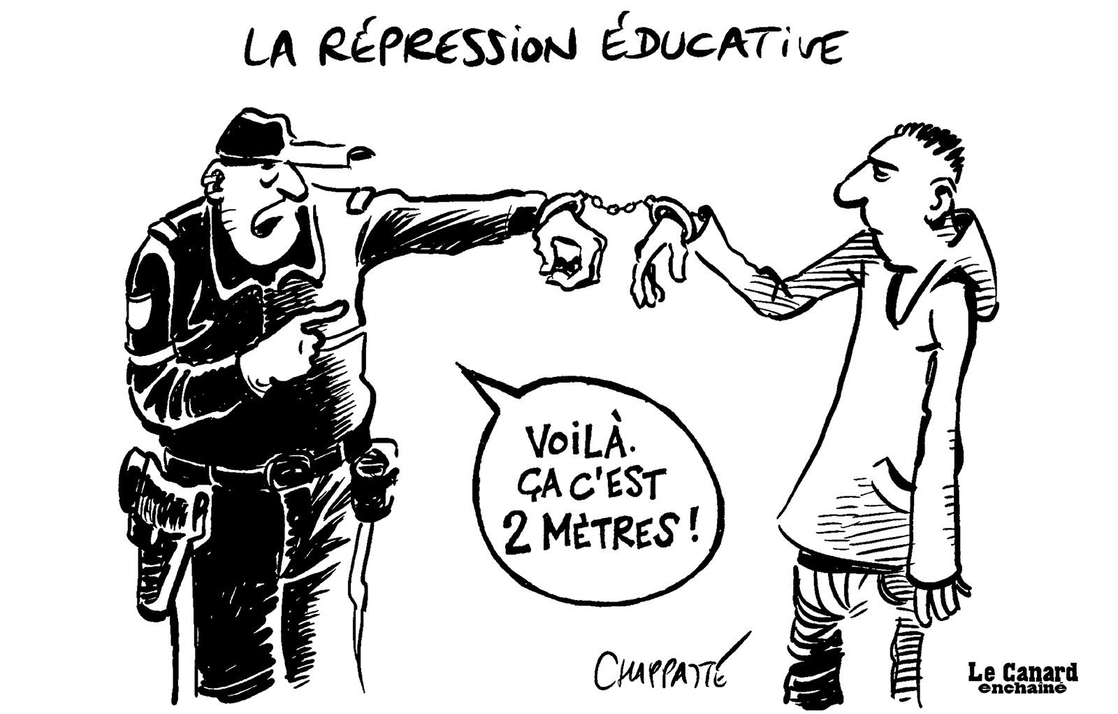 La répression éducative