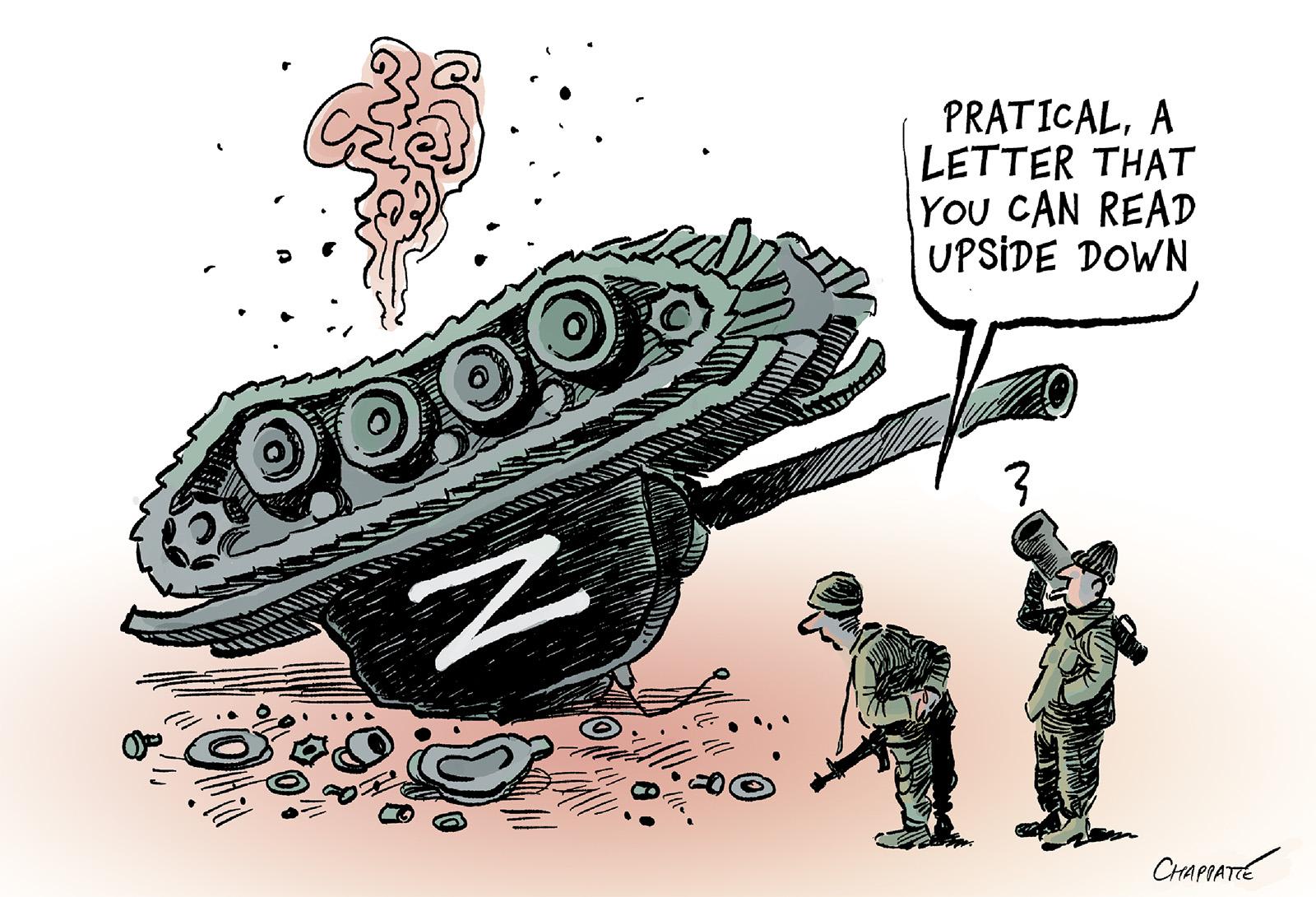 Setbacks of the Russian army