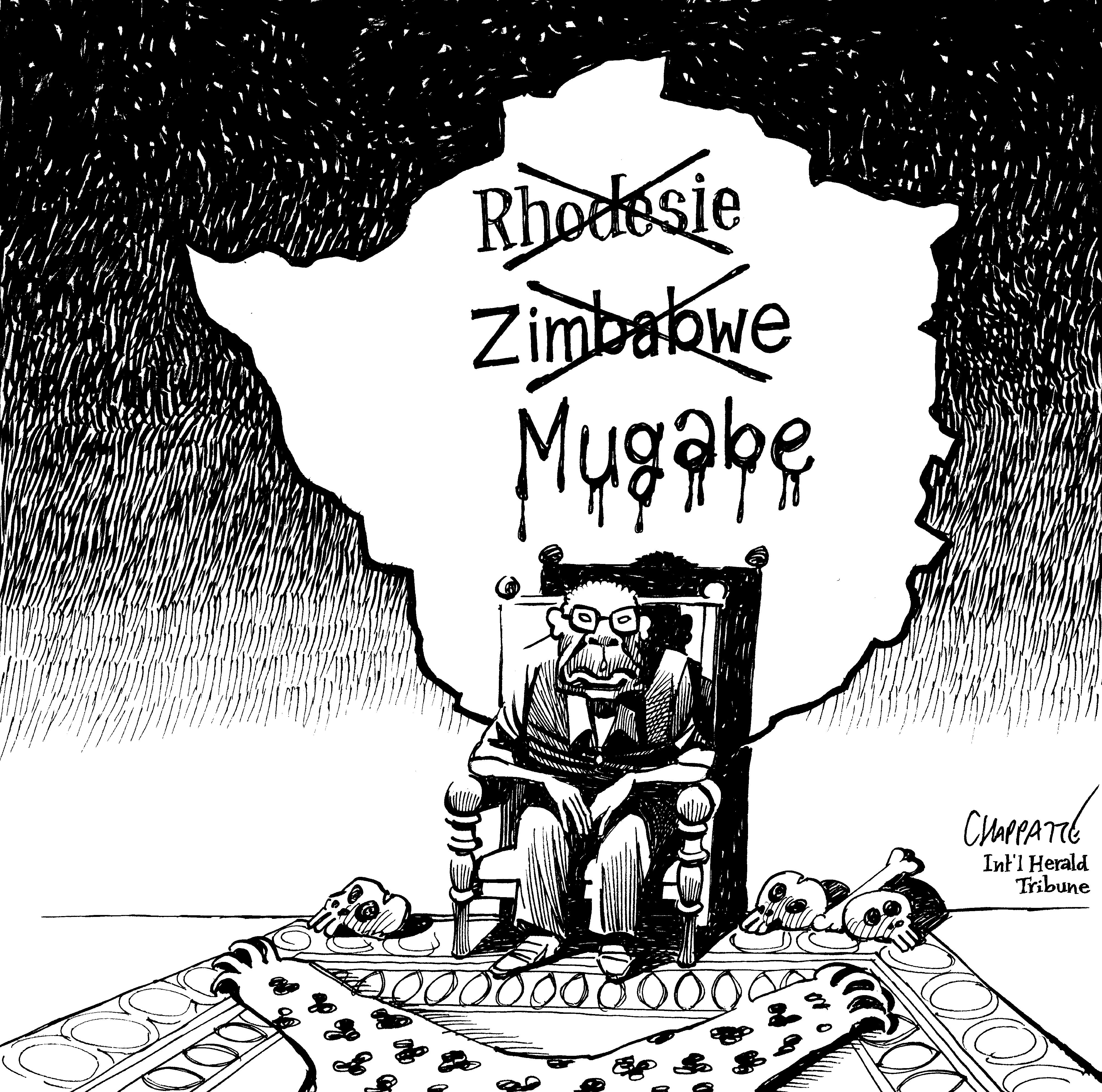 Mugabe a mal tourné