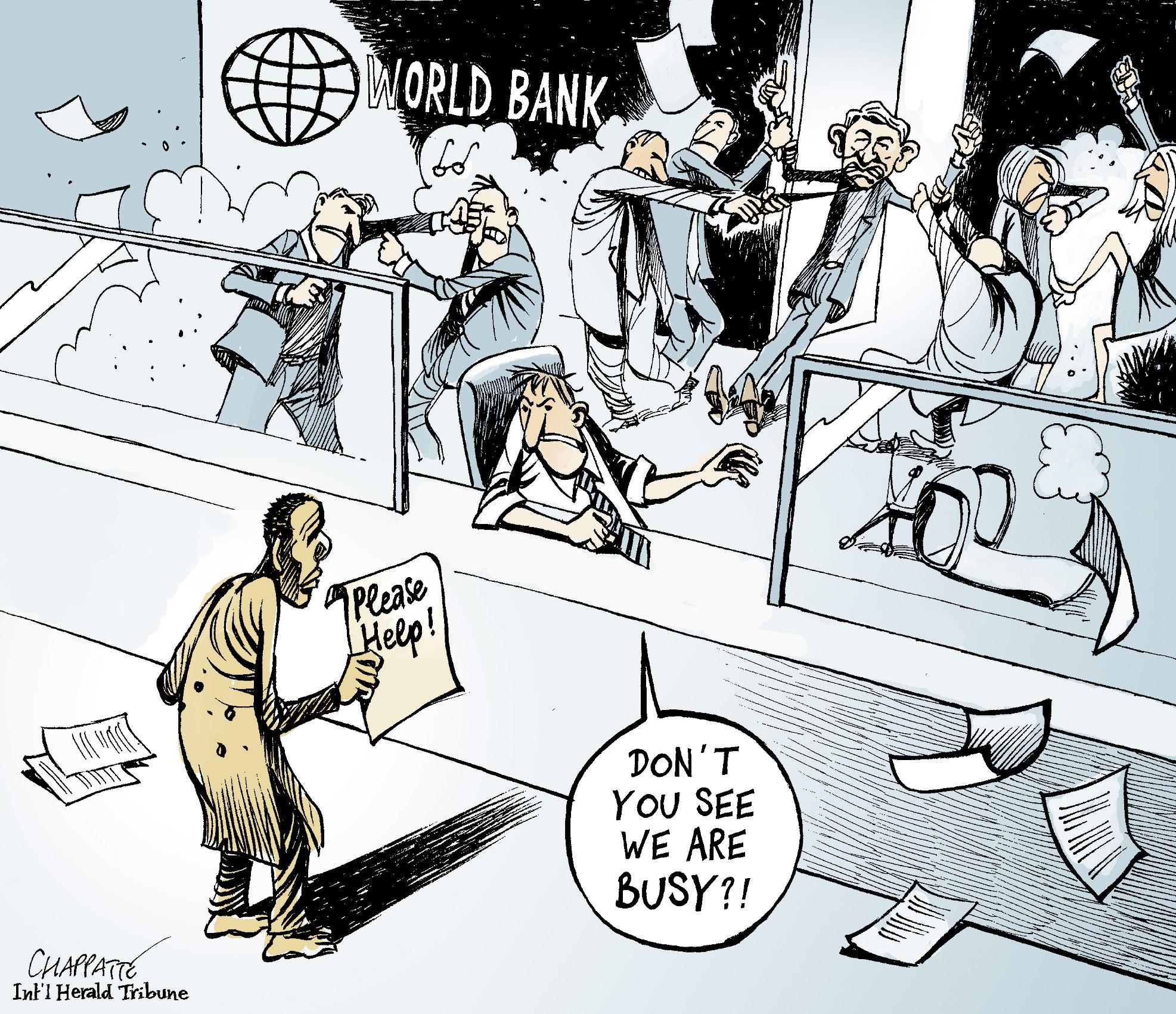 Fight at the World Bank