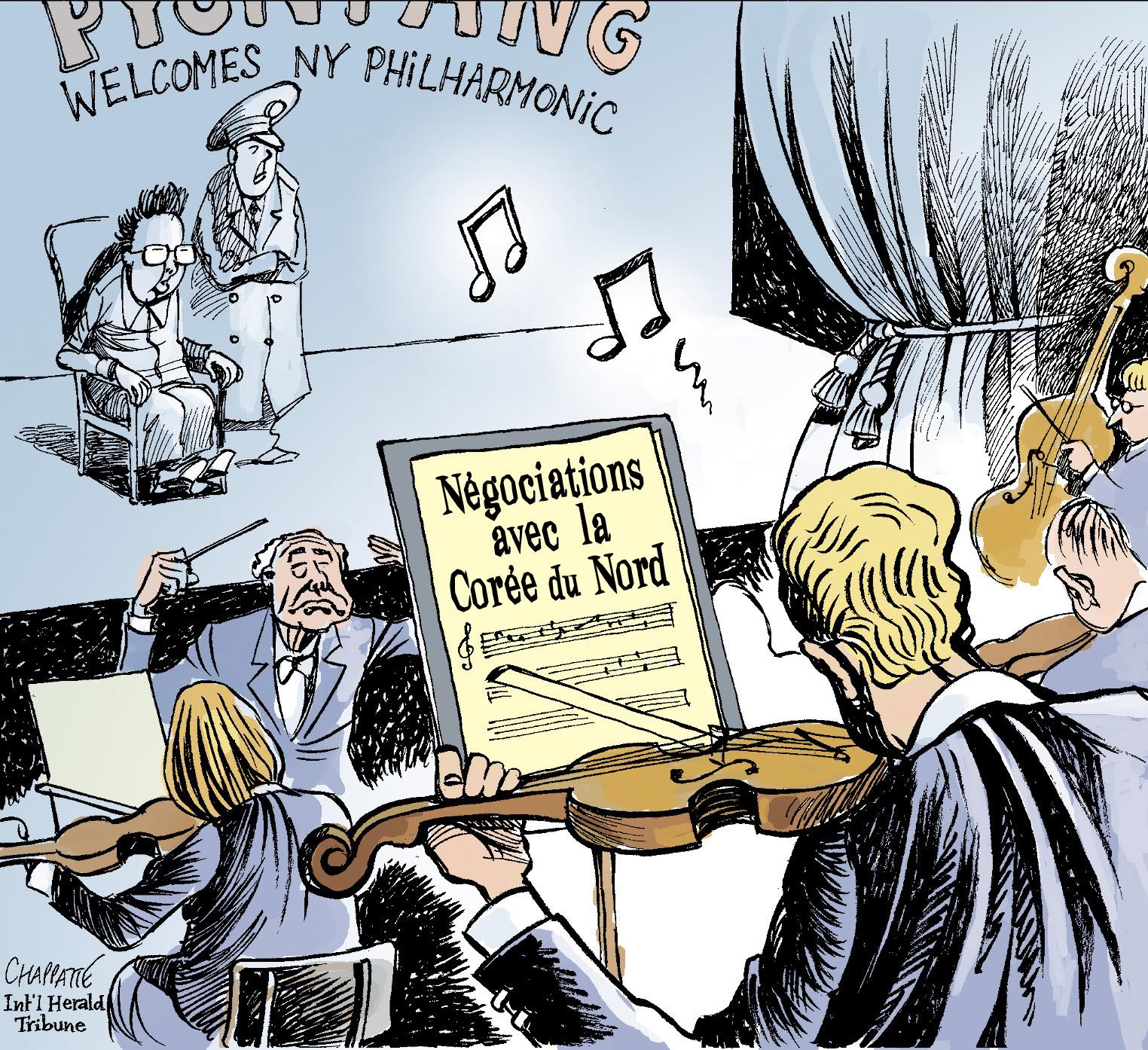 Le Philharmonique de NY à Pyonyang