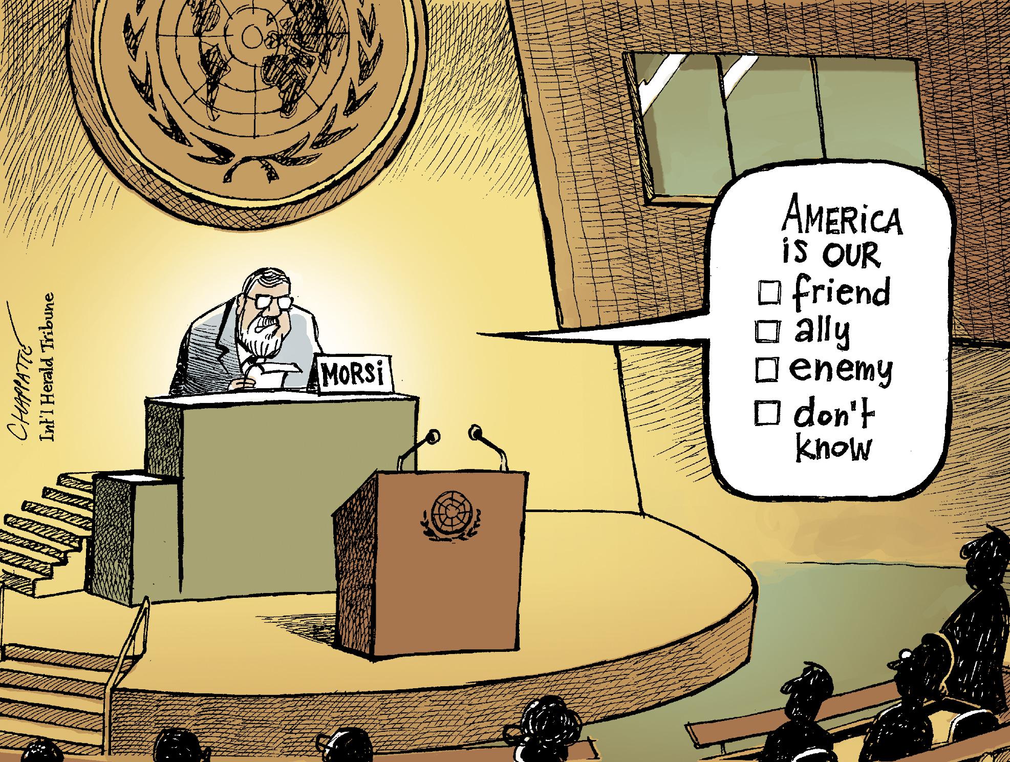 Egypt's President at the U.N.
