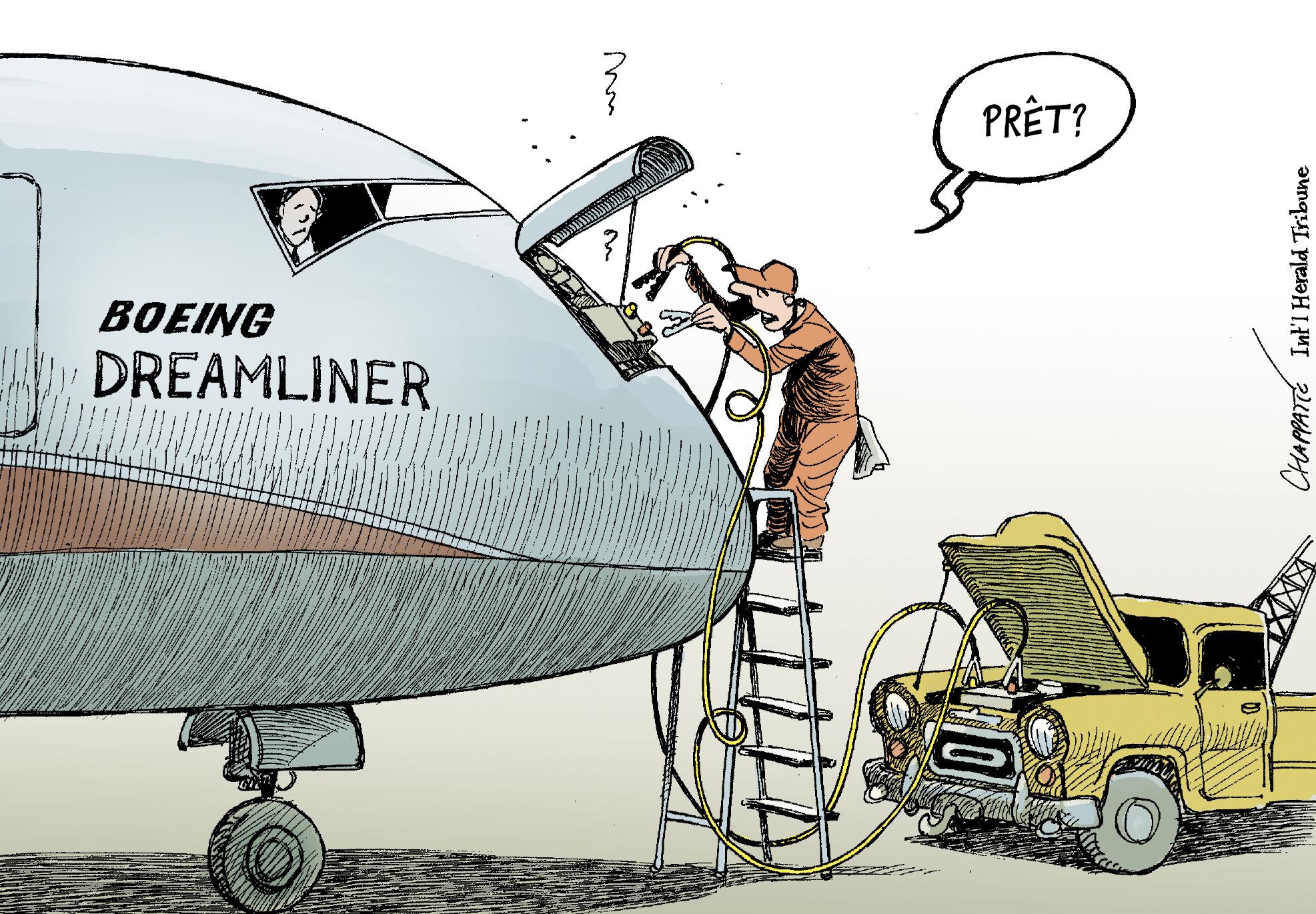 Boeing a des soucis avec son Dreamliner