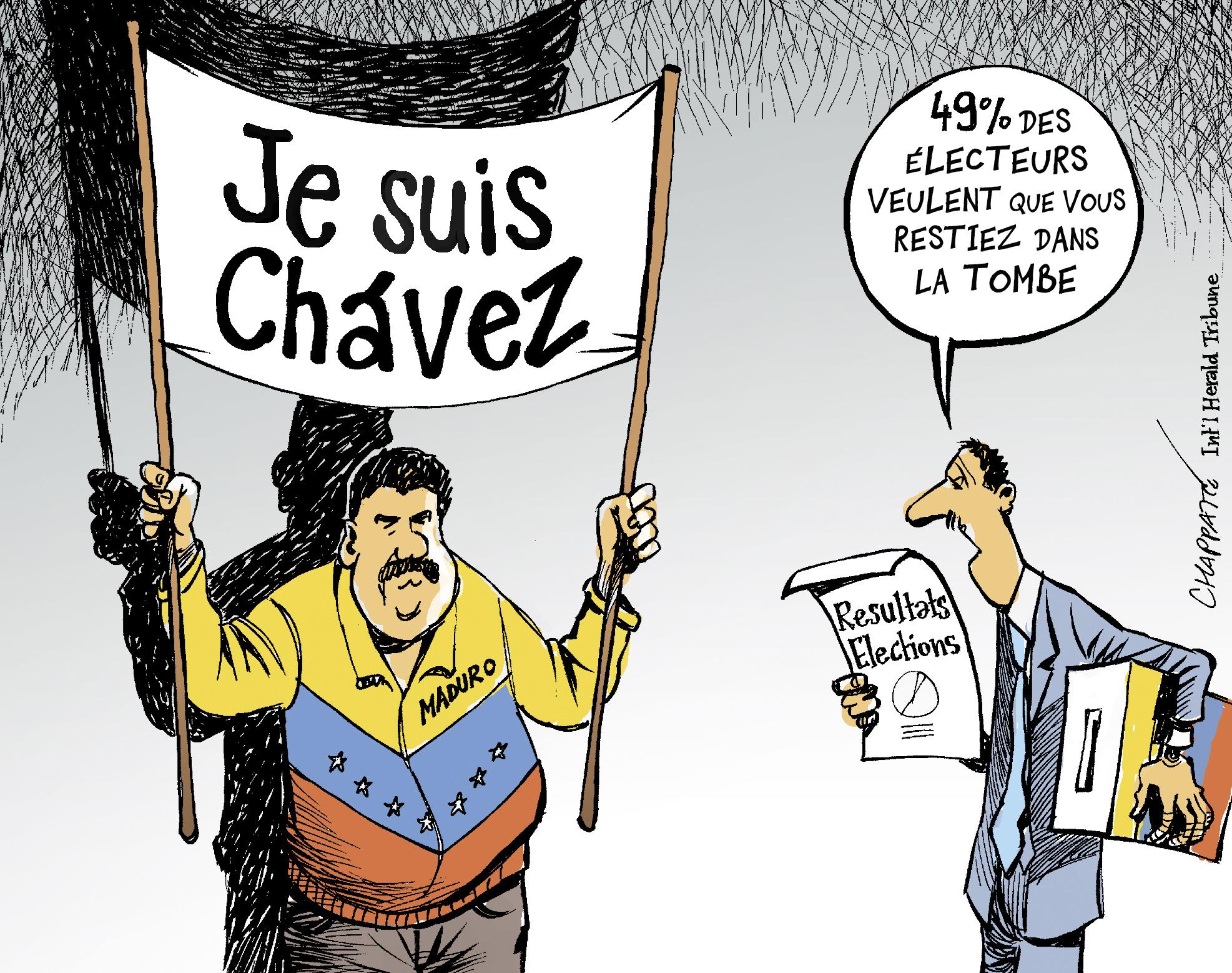 Election serrée au Vénézuela